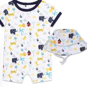 Baby boy ramper - 9mca - NEW with tag Carrement Beau